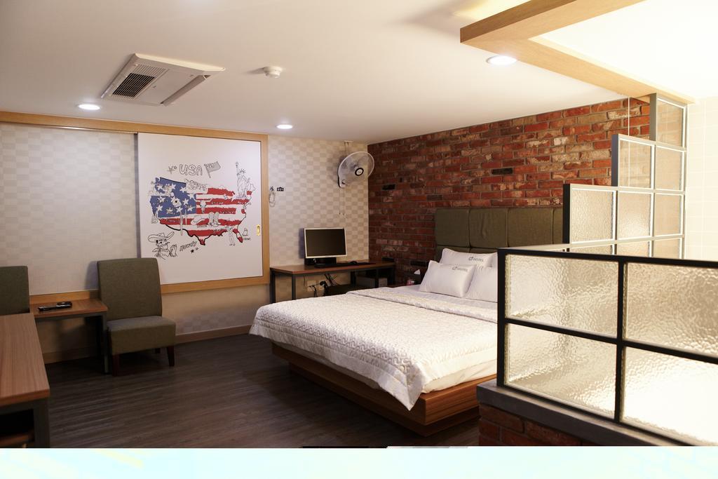 Hotel Q5 Μπουσάν Δωμάτιο φωτογραφία
